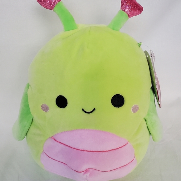 Hadeon the Grasshopper Valentines Squishmallow BNWT 8 Inch - Picture 7 of 8